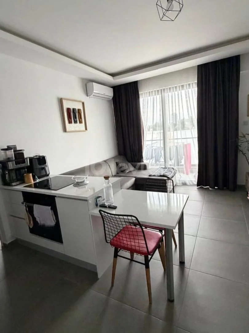 Lefkoşa Küçük Kaymaklı'da Satılık Ful Eşyalı 1+1 Daire