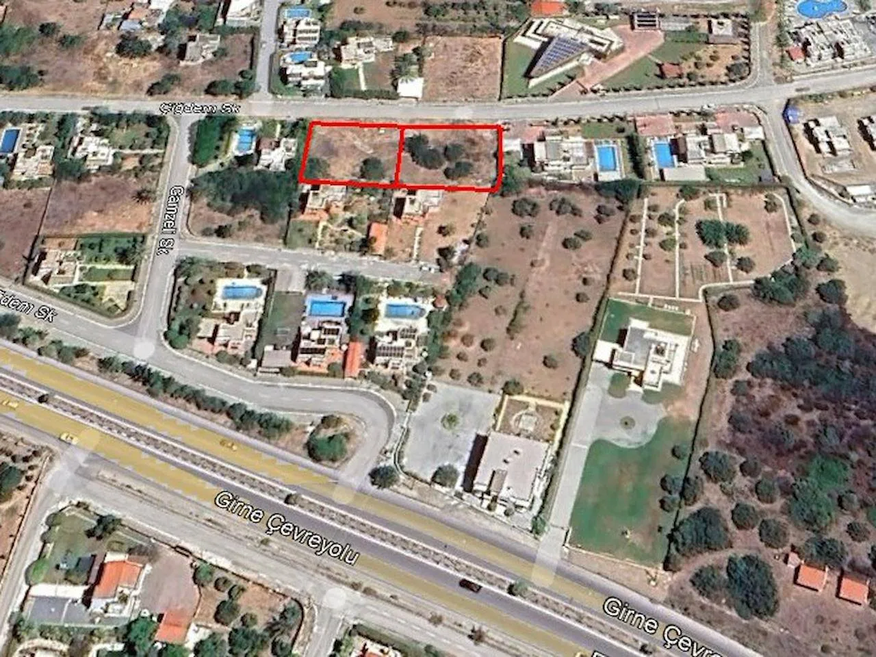 Girne Edremit’te Satılık Eşdeğer Koçanlı 2 Adet Arsa