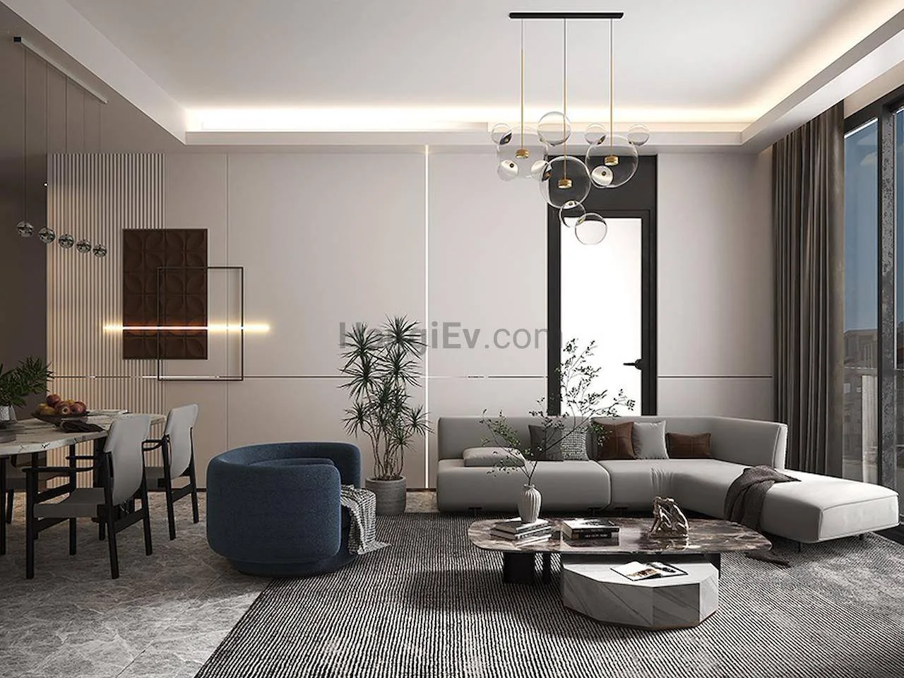Lefkoşa/Ortaköy’de Projeden Satılık 2+1 Daireler