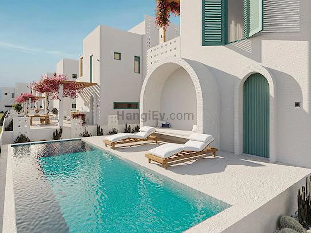 Girne/Alsancak Camelot Bölgesinde Satılık 3+1 Lüks Villalar